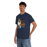 Shetland Sheepdog Unisex Heavy Cotton Tee
