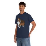 Shetland Sheepdog Unisex Heavy Cotton Tee