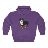 Bernese Mountain Dog Unisex Heavy Blend™ Hooded Sweatshirt