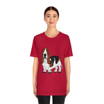 Basset Hound Unisex Jersey Short Sleeve Tee, XS - 3XL, 14 Colors, FREE Shipping, Made in USA!!