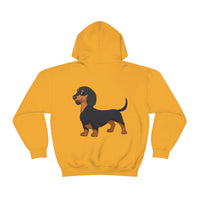 Dachshund Unisex Heavy Blend™ Hooded Sweatshirt, S - 5XL, 13 Colors, Cotton/Polyester, FREE Shipping, Made in USA!!