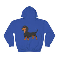 Dachshund Unisex Heavy Blend™ Hooded Sweatshirt, S - 5XL, 13 Colors, Cotton/Polyester, FREE Shipping, Made in USA!!