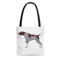 German Shorthaired Pointer AOP Tote Bag