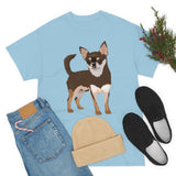 Chihuahua Unisex Heavy Cotton Tee, S - 5XL, 12 Colors, 100% Cotton, Made in the Usa, Free Shipping!!