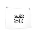 Shih Tzu Premium Matte horizontal posters