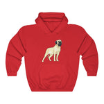 Mastiff Unisex Heavy Blend™ Hooded Sweatshirt, 50-50 Cotton, Polyester, S-5XL, Made in the USA!!