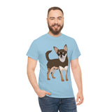 Chihuahua Unisex Heavy Cotton Tee, S - 5XL, 12 Colors, 100% Cotton, Made in the Usa, Free Shipping!!