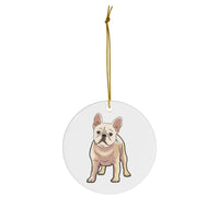 French Bulldog Ceramic Ornaments