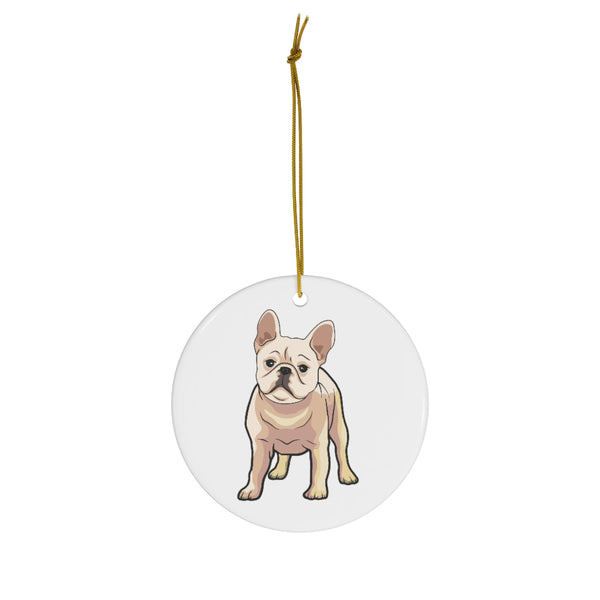 French Bulldog Ceramic Ornaments