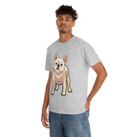 French Bulldog Unisex Heavy Cotton Tee, S - 5XL, 12 Colors, Light Fabric, FREE Shipping, Made in USA!!