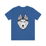 Siberian Husky Unisex Jersey Short Sleeve Tee, 12 Colors, XS-4XL, Light Fabric, FREE Shipping, Made in USA!!