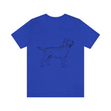 Labrador Retriever Unisex Jersey Short Sleeve Tee