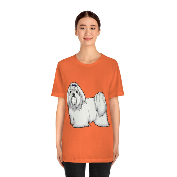 Maltese Unisex Jersey Short Sleeve Tee, S - 3XL, 16 Colors, 100% Cotton, Light Fabric, FREE Shipping, Made in USA!!