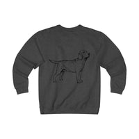 Labrador Retriever Sweatshirt, Unisex Heavyweight Fleece Crew