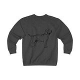 Labrador Retriever Sweatshirt, Unisex Heavyweight Fleece Crew