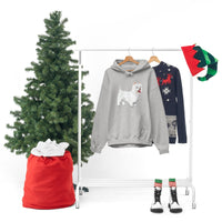 West Highland White Terrier Unisex Heavy Blend™ Hooded Sweatshirt, S - 5XL, Cotton/Polyester, FREE Shipping, Made in USA!!