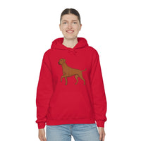 Rhodesian Ridgeback Unisex Heavy Blend™ Hooded Sweatshirt, S - 5XL, 12 Colors, Cotton/Polyester, FREE Shipping, Made in USA!!