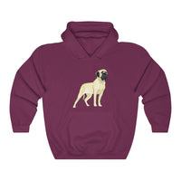Mastiff Unisex Heavy Blend™ Hooded Sweatshirt, 50-50 Cotton, Polyester, S-5XL, Made in the USA!!