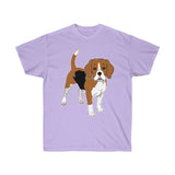 Beagle Unisex Ultra Cotton Tee, S - 5XL, 9 Colors, FREE Shipping, Made in USA!!