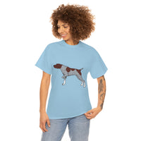 German Shorthaired Pointer Unisex Heavy Cotton Tee