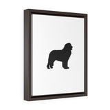 Newfoundland Vertical Framed Premium Gallery Wrap Canvas