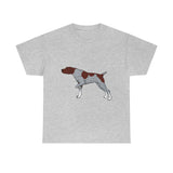German Shorthaired Pointer Unisex Heavy Cotton Tee