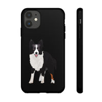 Border Collie Tough Cell Phone Cases, iPhone, Double Layer Case, Impact Resistant, Photo Print Quality, FREE Shipping, Made in the USA!!