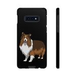 Shetland Sheepdog Cell Phone Tough Cases