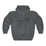 Labrador Retriever Hoodies, Unisex Heavy Blend™ Hooded Sweatshirt