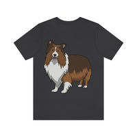 Shetland Sheepdog Unisex Jersey Short Sleeve Tee