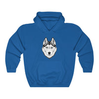 Siberian Husky Unisex Heavy Blend™ Hooded Sweatshirt, S - 5XL, 12 Colors, FREE Shipping, Made in USA!!