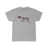 German Shorthaired Pointer Men's Short Sleeve Tee, 100% Cotton, Light Fabric, FREE Shipping, Made in USA!!