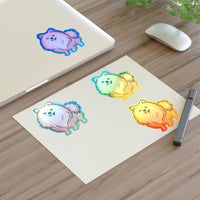 Pomeranian Sticker Sheets, 2 Image Sizes, 3 Image Surfaces, Water Resistant Vinyl, FREE Shipping, Made in USA!!