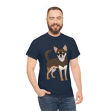 Chihuahua Unisex Heavy Cotton Tee, S - 5XL, 12 Colors, 100% Cotton, Made in the Usa, Free Shipping!!