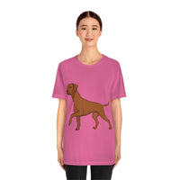 Rhodesian Ridgeback Unisex Jersey Short Sleeve Tee, S - 3XL, 16 Colors, Light Fabric Cotton, FREE Shipping, Made in USA!!