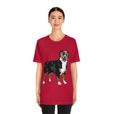 Australian Shepherd Unisex Jersey Short Sleeve Tee, XS-3XL, 14 Colors, Soft Cotton, Light Fabric, FREE Shipping, Made in USA!!
