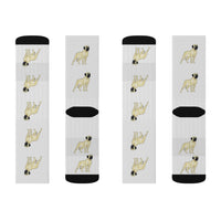 Mastiff Sublimation Socks, 95% Polyester, 3 Sizes, Cushioned Bottoms, Made in the USA!!