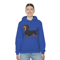 Dachshund Unisex Heavy Blend™ Hooded Sweatshirt, S - 5XL, 13 Colors, Cotton/Polyester, FREE Shipping, Made in USA!!