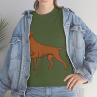 Rhodesian Ridgeback Unisex Heavy Cotton Tee, S - 5XL, 12 Colors, Cotton, Medium Fabric, FREE Shipping, Made in USA!!