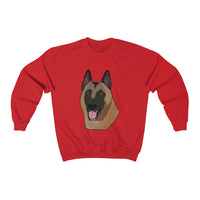 Belgian Malinois Unisex Heavy Blend™ Crewneck Sweatshirt