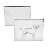 Labrador Retriever Pouch, Carry All Pouch - Flat