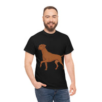Rhodesian Ridgeback Unisex Heavy Cotton Tee, S - 5XL, 12 Colors, Cotton, Medium Fabric, FREE Shipping, Made in USA!!