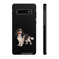 Tricolor Cavalier King Charles Spaniel Tough Cell Phone Cases, Glossy/Matte, Google, Samsung, iPhone, FREE Shipping, Made in USA!!