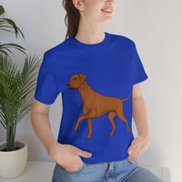 Rhodesian Ridgeback Unisex Jersey Short Sleeve Tee, S - 3XL, 16 Colors, Light Fabric Cotton, FREE Shipping, Made in USA!!
