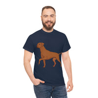 Rhodesian Ridgeback Unisex Heavy Cotton Tee, S - 5XL, 12 Colors, Cotton, Medium Fabric, FREE Shipping, Made in USA!!