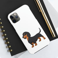 Dachshund Case Mate Tough Phone Cases, Impact Resistant, Wireless Charging, FREE Shipping, Made in USA!!