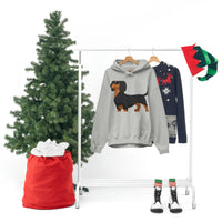 Dachshund Unisex Heavy Blend™ Hooded Sweatshirt, S - 5XL, 13 Colors, Cotton/Polyester, FREE Shipping, Made in USA!!