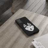 Siberian Husky Tough Cell Phone Cases, 33 Types of Cases, 2 Layer Case, Impact Resistant, FREE Shipping, Made in USA!!