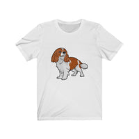 Cavalier King Charles Spaniel Unisex Jersey Short Sleeve Tee