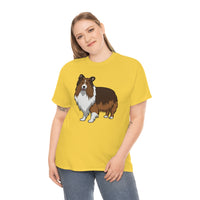 Shetland Sheepdog Unisex Heavy Cotton Tee